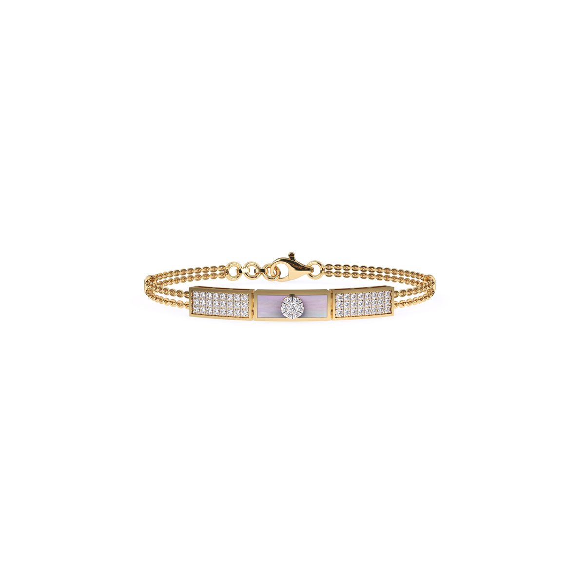 Classy Daily Wear Lab Grown Diamond Bracelet